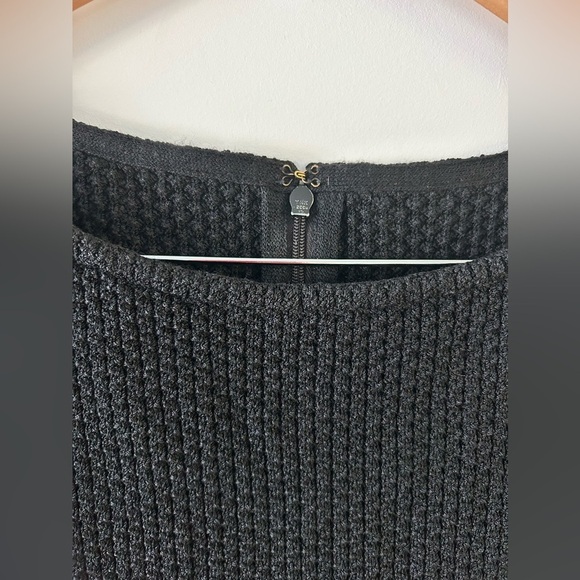 ST. JOHN CAVIAR Knit Classic Dress Wool Blend - Picture 6 of 10